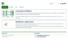 Tablet Screenshot of excel-automation.com